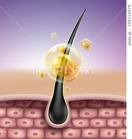 Nourish hair serum makes hair soft and hydrated Nourish hair serum makes hair soft and hydrated 109318079