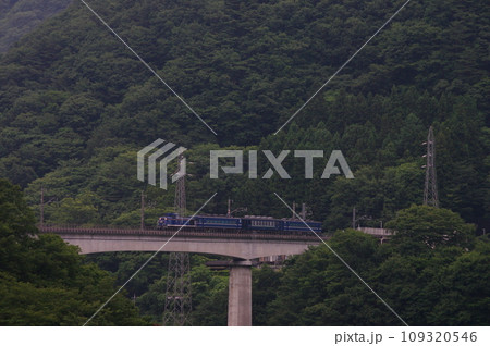 野岩鉄道 川治温泉付近 DL大樹 会津若松試運転 野岩鉄道 川治温泉付近 DL大樹 会津若松試運転 109320546