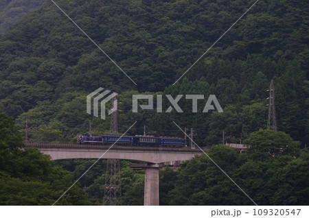 野岩鉄道 川治温泉付近 DL大樹 会津若松試運転 野岩鉄道 川治温泉付近 DL大樹 会津若松試運転 109320547