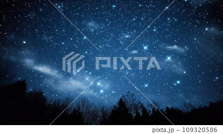 星空・夜空のイメージ 109320586