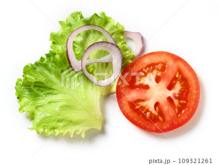 fresh sliced vegetables 109321261