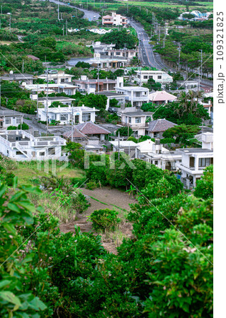 緑に囲まれた住宅街 緑に囲まれた住宅街 109321825