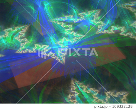 Imaginatory fractal abstract background Image 109322129