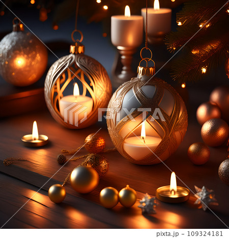 Candlelit Atmosphere christmas red wallpaper Candlelit Atmosphere christmas red wallpaper 109324181