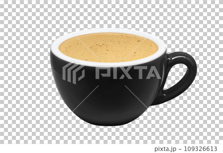 cafe au lait illustration real 109326613