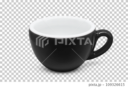 咖啡杯插畫現實 109326615