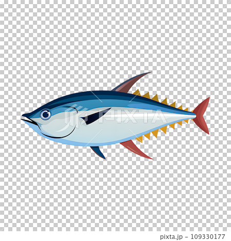 Delicious Sushi Ingredient Fresh Tuna Fish for Gourmet Japanese Cuisine, Generative ai 109330177