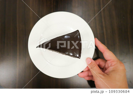 chocolate cake or layer cake chocolate cake or layer cake 109330684