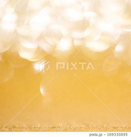 Abstract glitter golden background with copy space 109330895