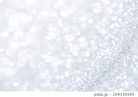 Abstract glitter silver background with copy space 109330995