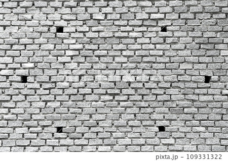 grey brick wall texture for background 109331322