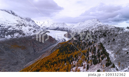 スイス 空撮 鳥瞰図 109332362