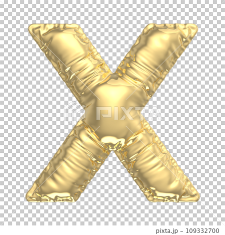 golden letter with gold abstract letter 109332700