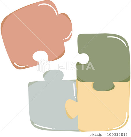 Colorful puzzle 109333815