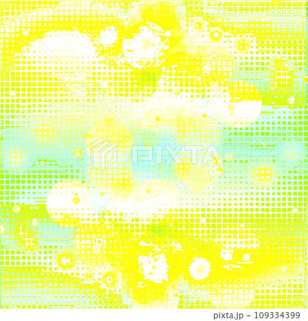 Yellow textured square background with copy space for text or your images 109334399