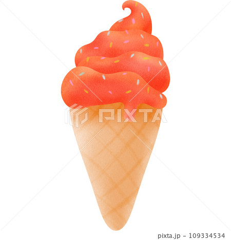 Ice cream cone 109334534