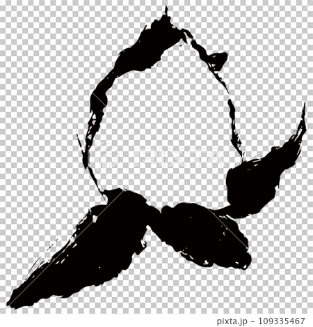 Turtle sumi-e style illustration material vector Turtle sumi-e style illustration material vector 109335467