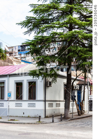 typical one-story town house in Batumi city 109336046