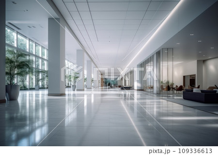 An office building with a huge people flow, fast shutter Business people walking An office building with a huge people flow, fast shutter Business people walking 109336613