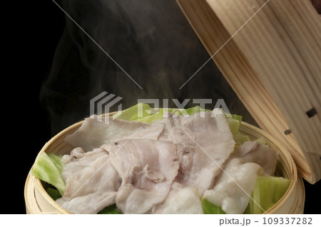 蒸ししゃぶ 蒸しあがり 109337282