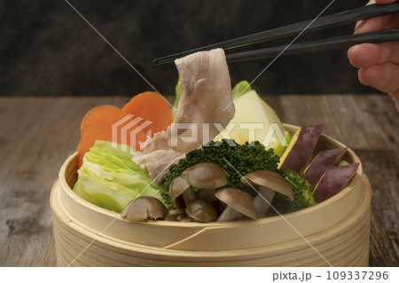 蒸ししゃぶ   箸あげ 109337296
