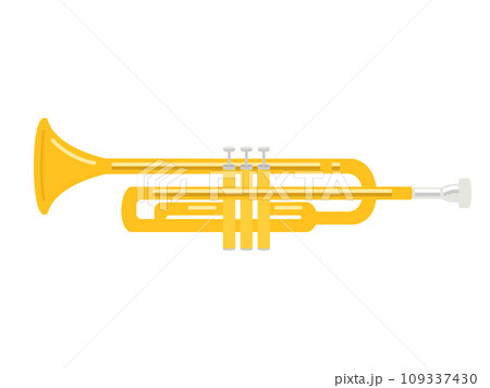 トランペットをイメージしたイラスト 109337430