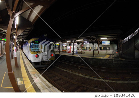 京都丹後鉄道 夜の天橋立駅 KTR801と289系 京都丹後鉄道 夜の天橋立駅 KTR801と289系 109341426