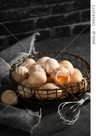 eggs in a basket eggs in a basket 109343571