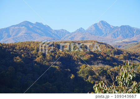 日本 山梨県 八ヶ岳 紅葉 日本 山梨県 八ヶ岳 紅葉 109343667