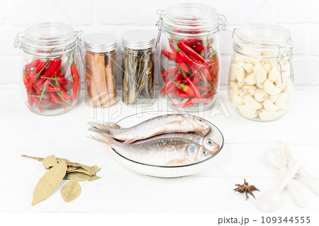 dried fish for sale 109344555