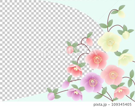 聖誕玫瑰卡 109345405