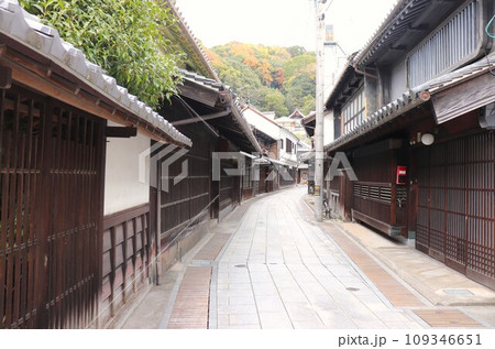 風情ある町並み　安芸の小京都　竹原　広島県 109346651