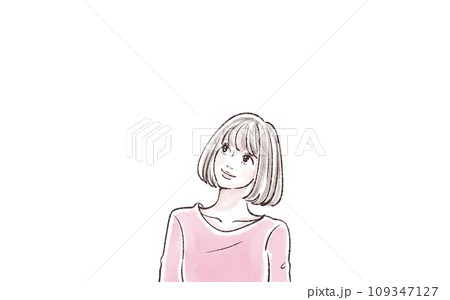 女性・女の子のイラスト素材 女性・女の子のイラスト素材 109347127
