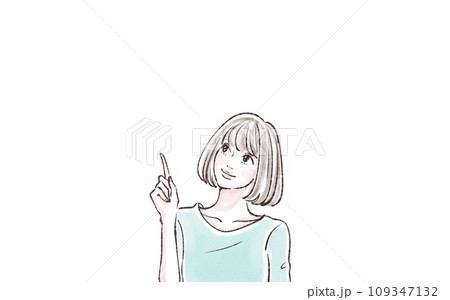 女性・女の子のイラスト素材 109347132