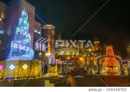 白い恋人パークのイルミネーション 白い恋人パークのイルミネーション 109348702