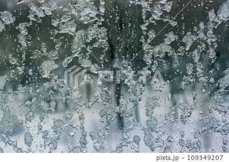 View from the window on a cloudy day. View from the window on a cloudy day. 109349207