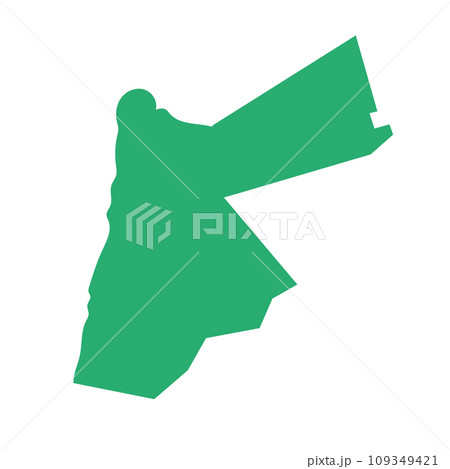 ヨルダンの地図 ヨルダンの地図 109349421