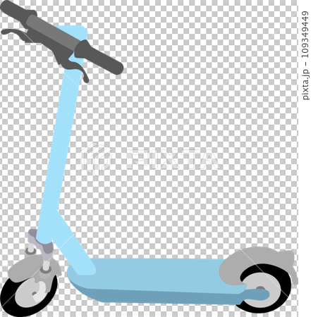 電動キックボード スクーターのイラスト 109349449