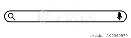 音声検索の検索バー 109349979