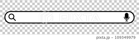 音声検索の検索バー 109349979