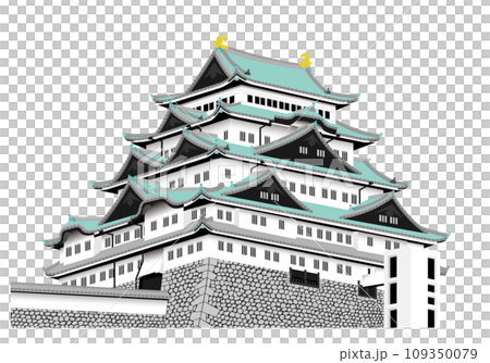 [Revised version] Nagoya Castle Tenshu (Big Tenshu) 109350079