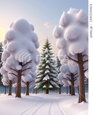 雪景色 雪景色 109350403