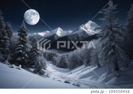 雪景色 雪景色 109350438