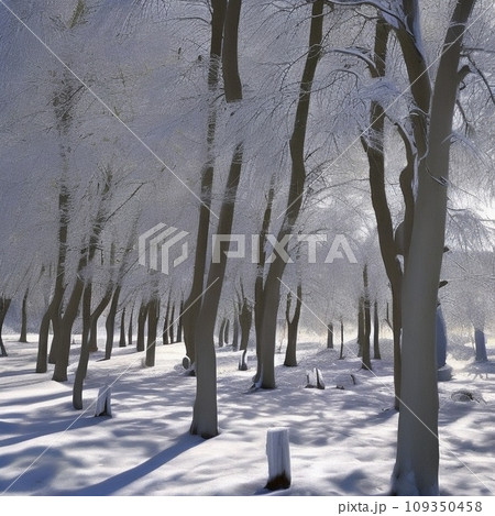 雪景色 雪景色 109350458