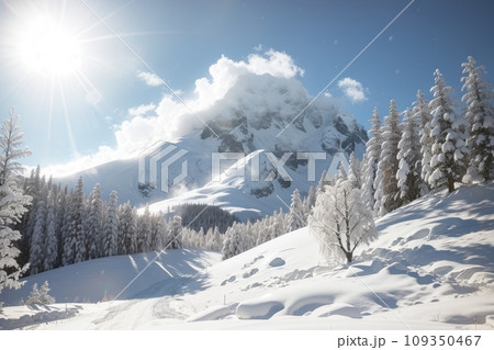 雪景色 雪景色 109350467