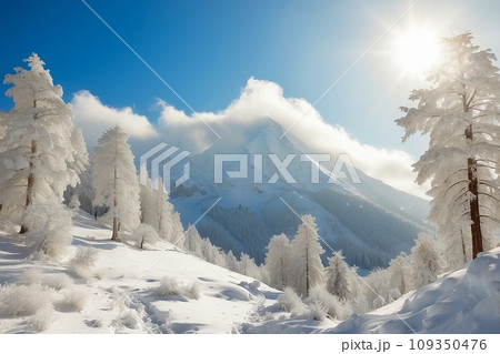 雪景色 雪景色 109350476