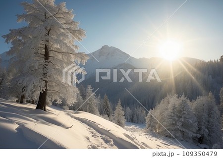 雪景色 雪景色 109350479