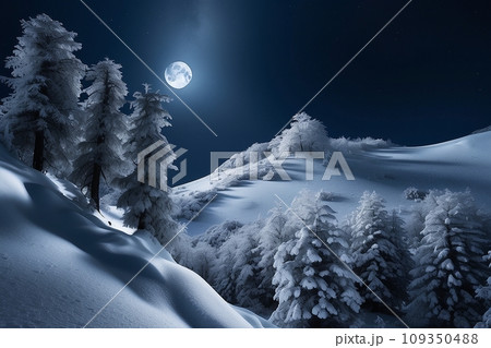 雪景色 雪景色 109350488