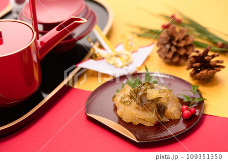 お正月料理 松前漬け 109351350