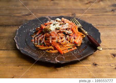 濃厚なナポリタン 109353777